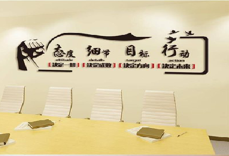 宣城企业文化墙主要展示什么？