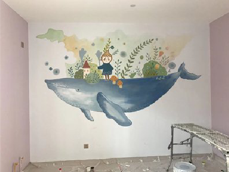 宣城手绘墙的特点及优势。