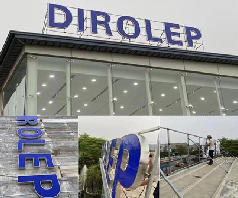 宣城楼顶发光字安装的注意事项。